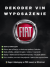 Fiat wyposażenie po VIN
