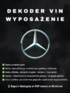 Mercedes-Benz wyposażenie po VIN