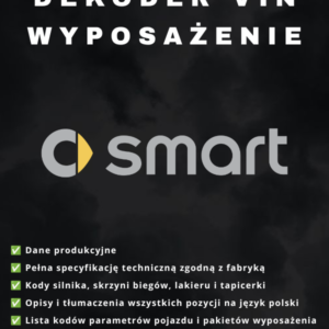 Smart wyposażenie po VIN