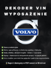 Volvo wyposażenie po VIN
